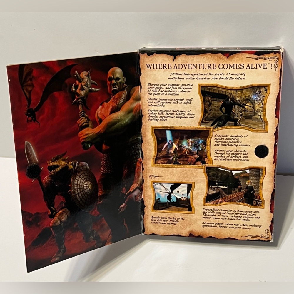 EverQuest II PC Game - Big Box With Poster And Map -Two Disc - Picture 3 of 14